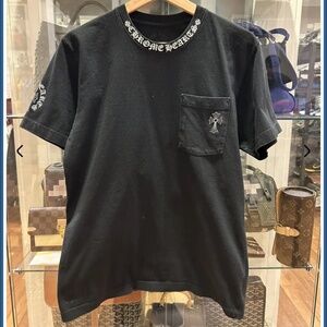 Chrome Hearts Neck Logo T-Shirt